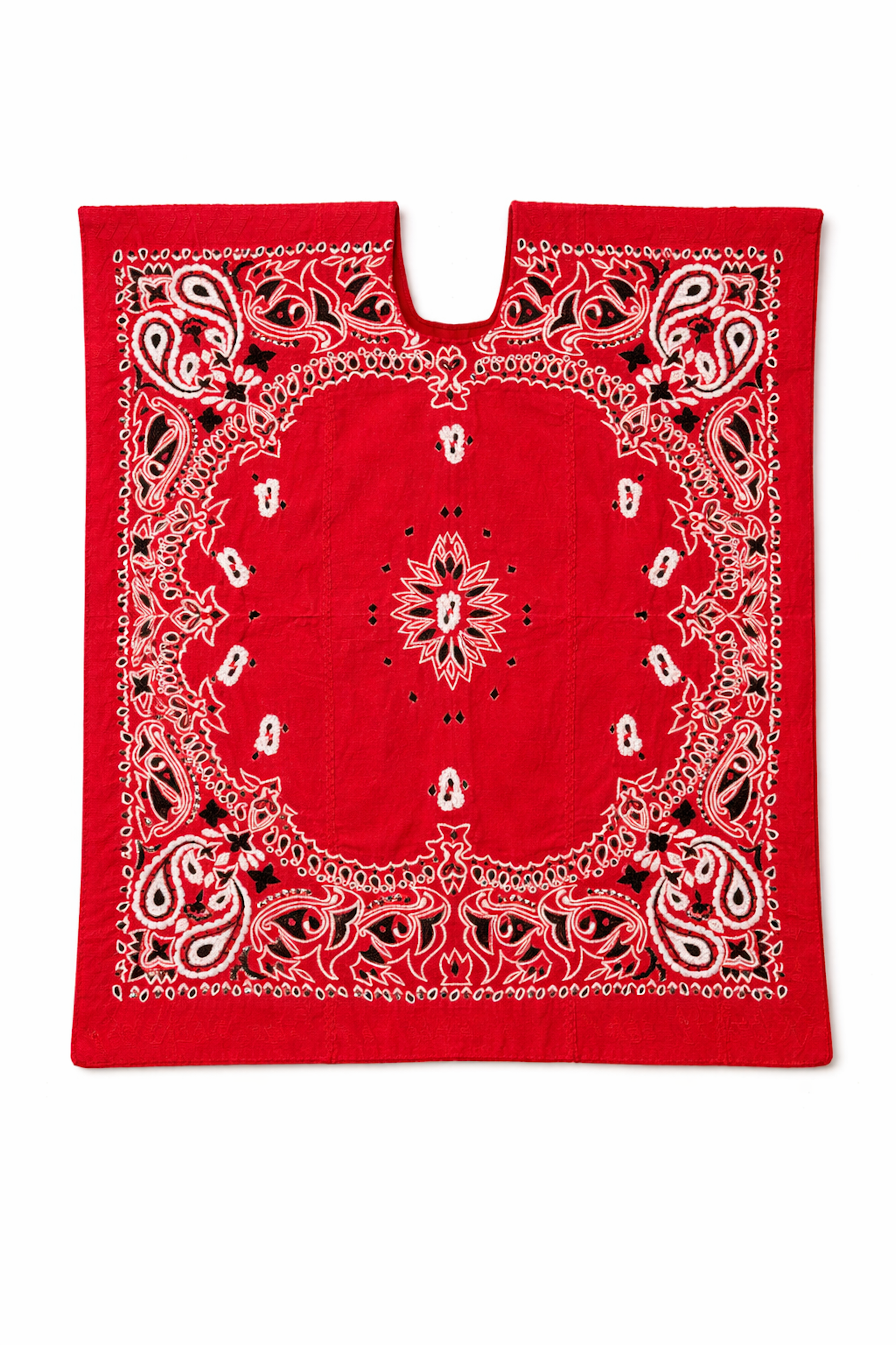 Ahida Correale Número 4 Mini kaftan — handwoven cotton by artisans in San Juan Colorado, Oaxaca