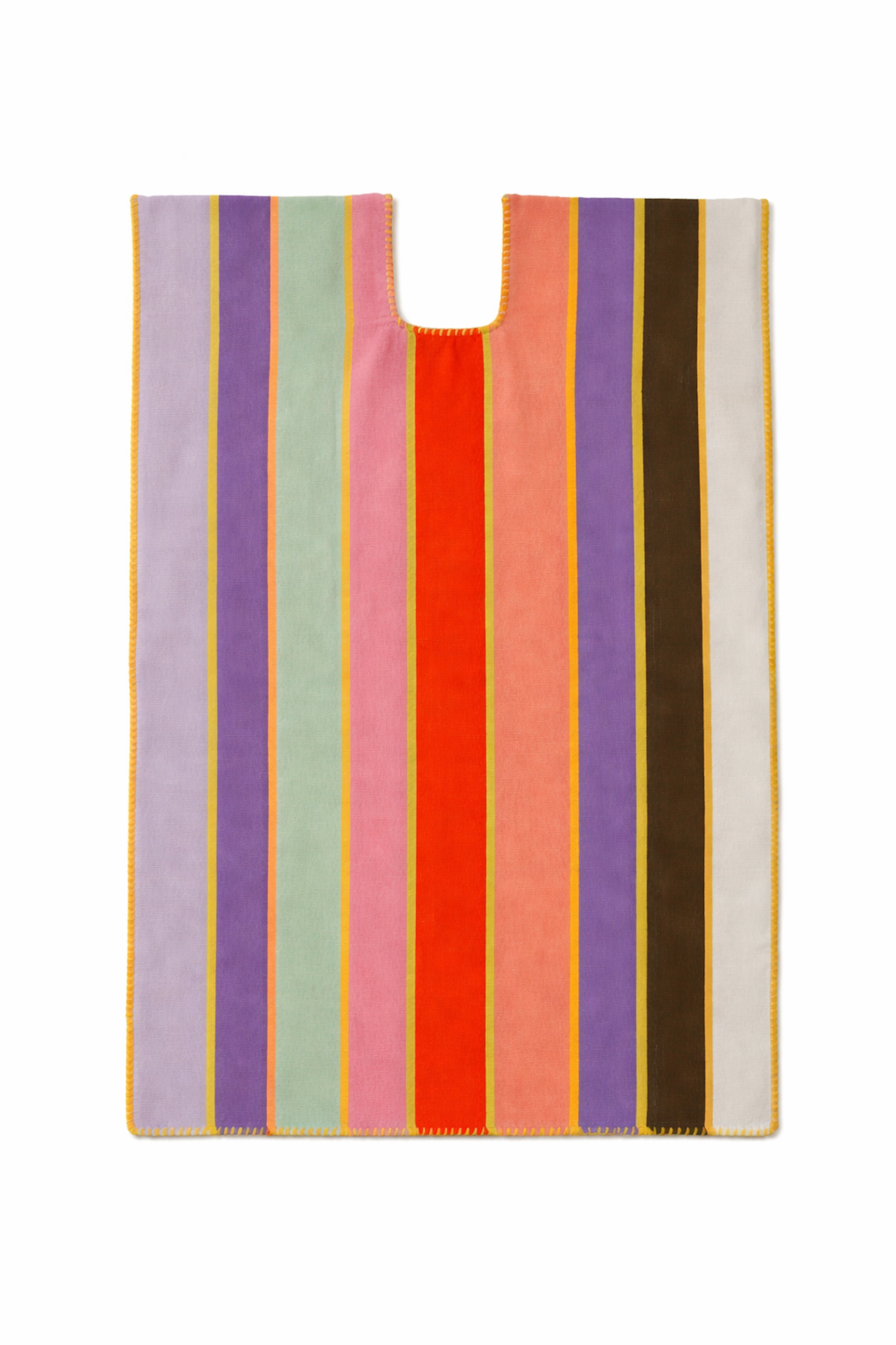 Ahida Correale Número 8 Mini kaftan — handwoven cotton by artisans in San Juan Colorado, Oaxaca